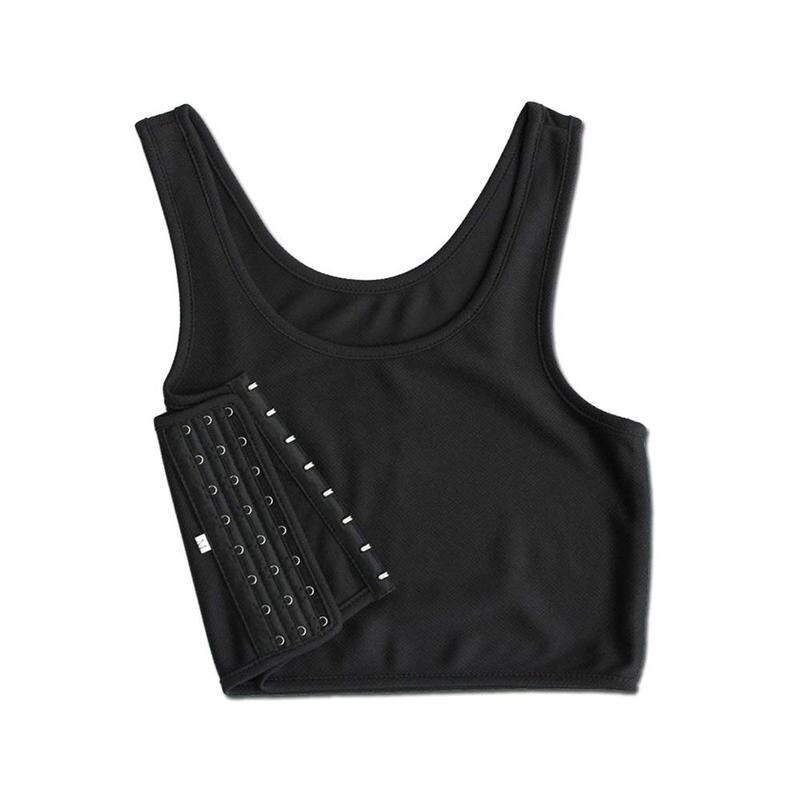 Ropa interior para lesbiana, chaleco deportivo cómodo con hebilla transpirable, para verano: A / M