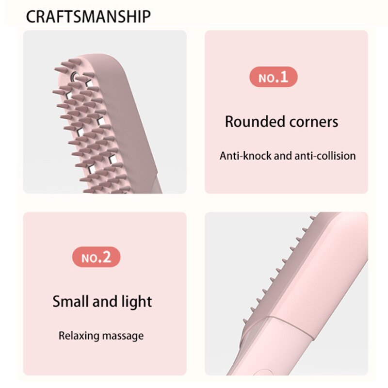 Pet Cat Dog Massage Comb Antibacterial Ozone Deodorant Grooming Hair Off Brush Hair Removal Brush Sofa Clothes Cleaning