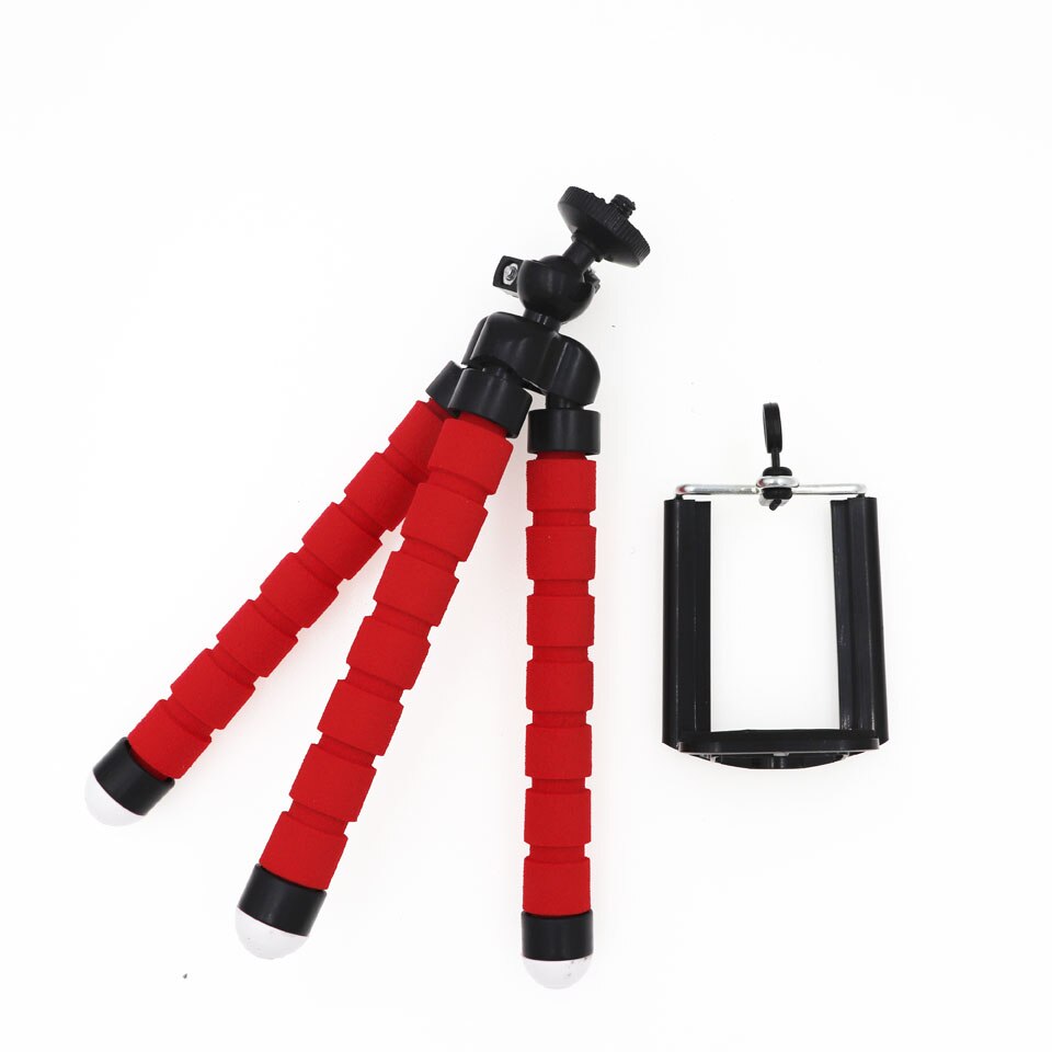 PULUZ-Mini trípode de esponja Flexible para iPhone, Samsung, Xiaomi, Huawei, teléfono móvil, Gopro 8, 7, 5, cámara