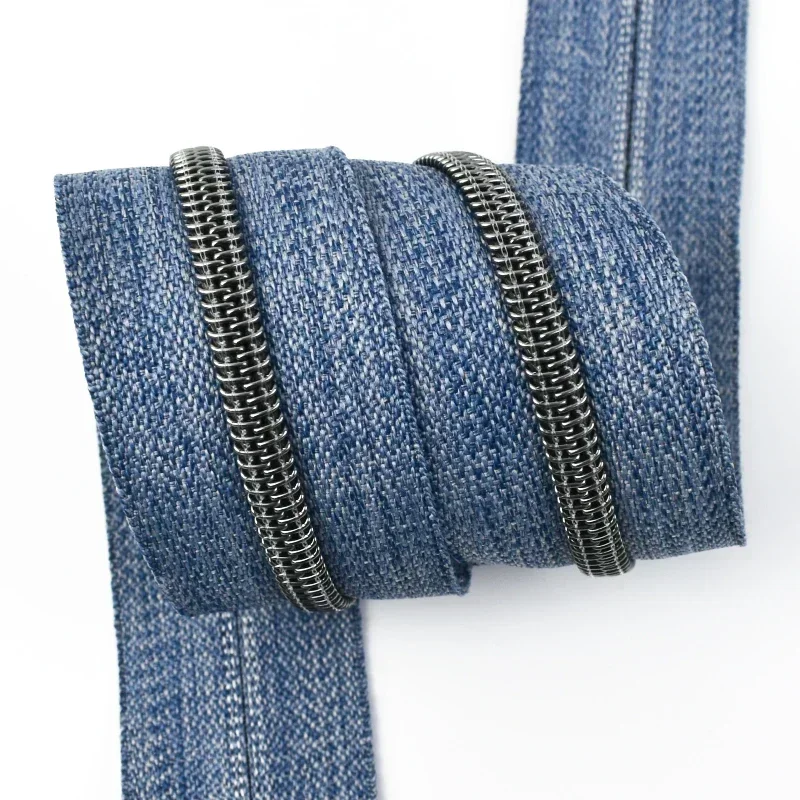 5 # Plastik reiß verschlüsse Klebeband von der Meter Kleidungs stück Spule Reiß verschlüsse Nylon Reiß verschluss zum Nähen Kleidung Reiß verschluss Reapirt Kit DIY Rucksack Zubehör: Zimt / Option11