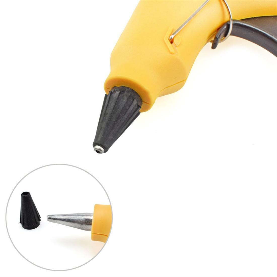20W EU Plug Melt Glue Gun With 7mm Glue Sticks Industrial Mini Guns Thermo Electric Heat Temperature Repair Tool DIY