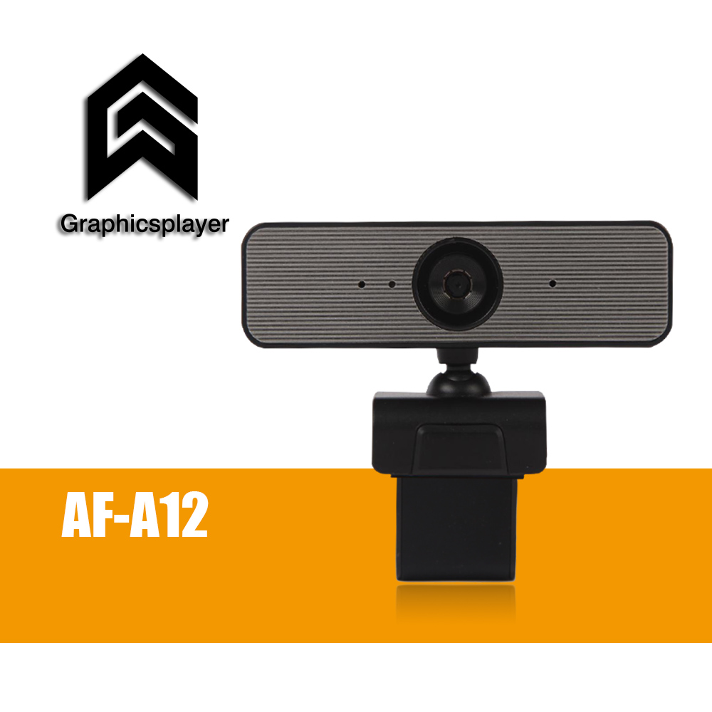 Auto focus Webcam 1080P, 1920 x 1080p HDWeb Camera with Built-in HD Microphone USB Plug