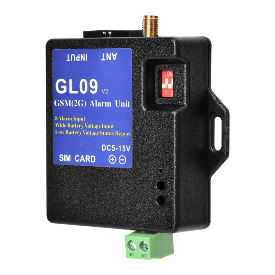 SMS Alarm Security System GL09 8 Channel Battery Operated App Control GSM Alarm Systems SMS Alert Security System on