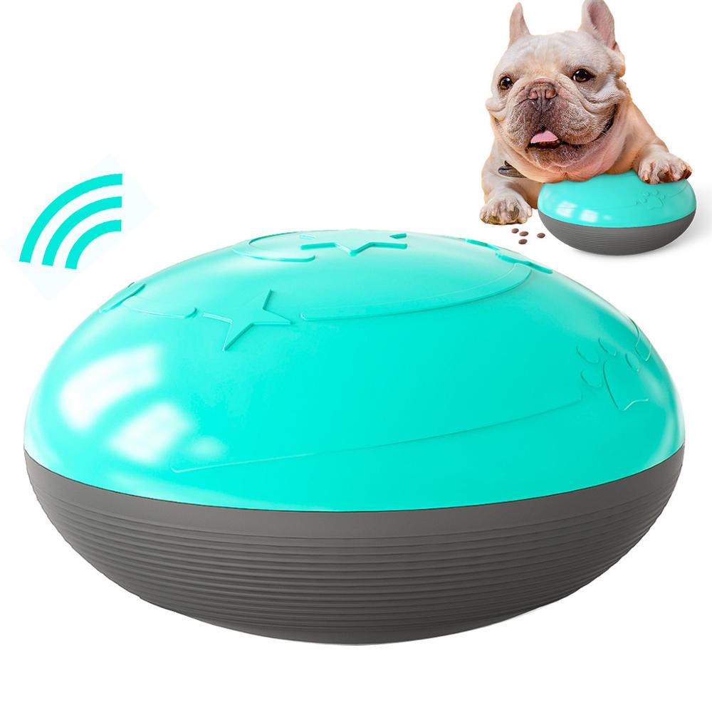 Funny Leaking Food Toy for Small/Medium/Large dogs Resistant Squeaky Dog Toys Durable Slow Food Bowl Dog Supplies Pet Products: Blue