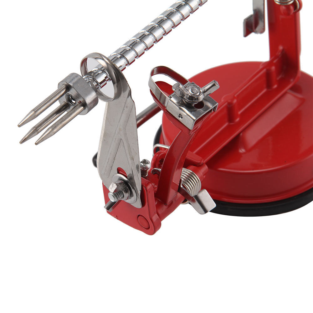 Pelador de manzanas CellDeal 3 en 1, pelador de fruta de pera de acero inoxidable, Corer cortador de cocina, máquina peladora, herramienta creativa de cocina