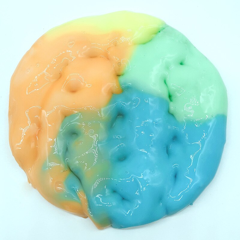 60ML-100ML Fluffy Slime Toy Clay Floam Slime Scented Stress Relief Kids Toy Sludge Cotton Release Clay Toy Plasticine