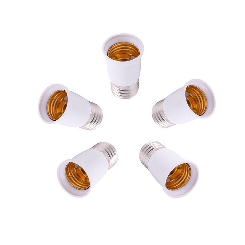 1 65mm e27 to e27 fitting verlengvoet lamp adapter converter houder