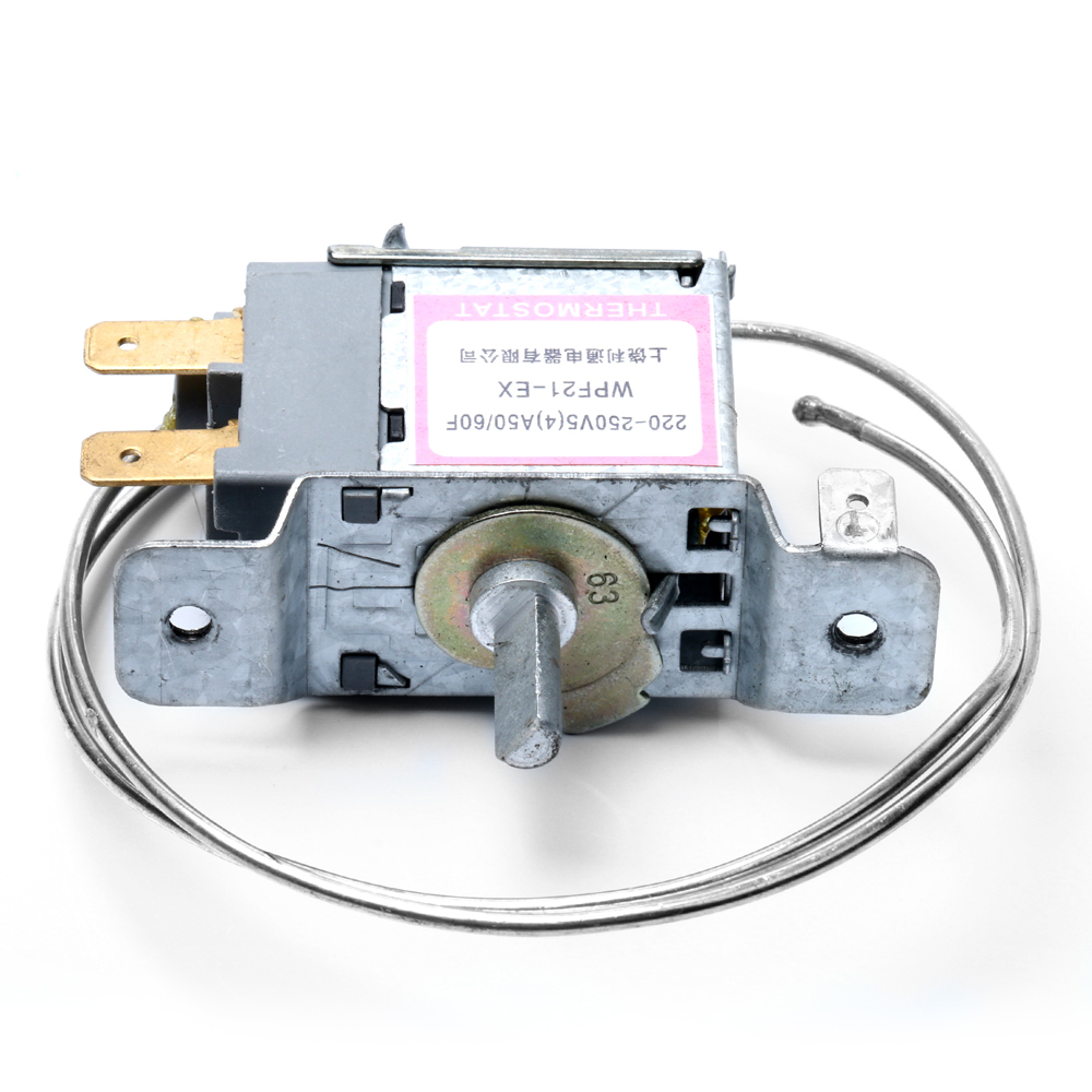 Termostato para refrigerador, WPF21-EX, 2 pines, sonda de 50cm, controlador de temperatura para congelador, accesorio para refrigerador, 1 ud.