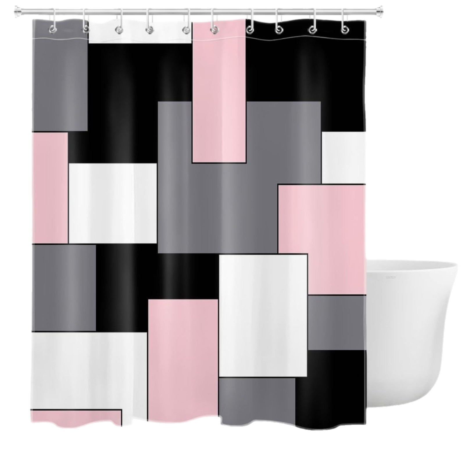 Digital Printing Shower Curtain Printed Washable Bath Curtain with Hooks Home Decor Bathroom Accessories Partition Curtains