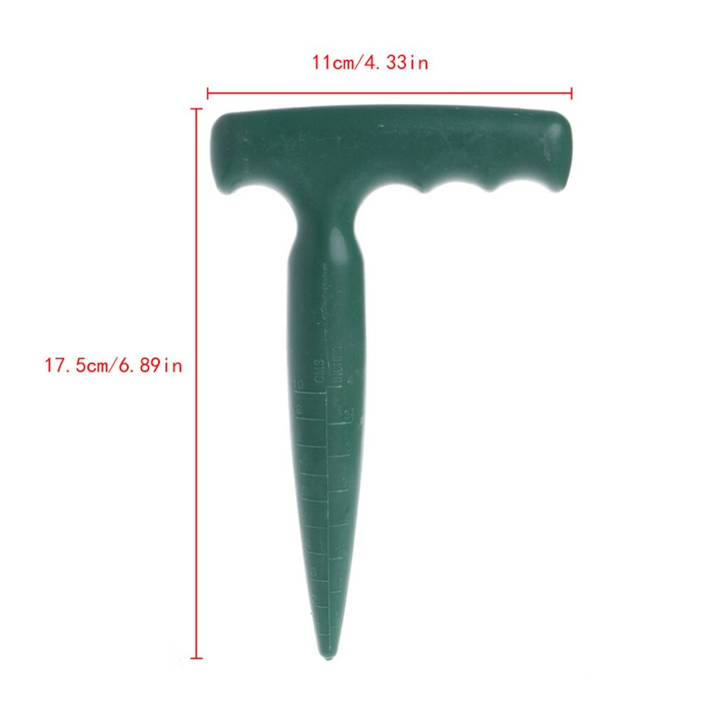 Herramientas para plantar bulbos de jardín Dibber, equipo de jardinería, punzón, corte, vivero, herramientas de agarre de Andador de plántulas