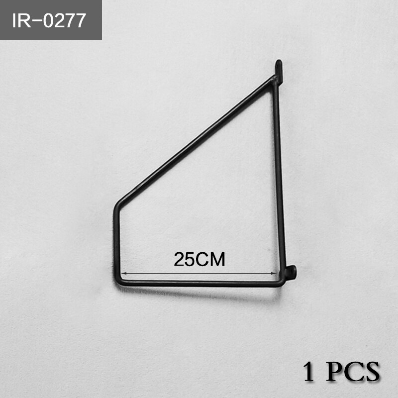 Hyldestøtte bærende nulstillingsstativ trækskillevægge støttebeslag smedejern væg trekantbeslag: Ir -0277