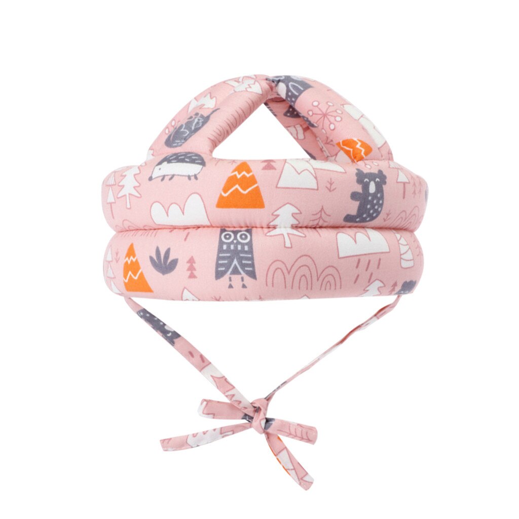 Regolabile Del bambino Del Cotone pad di Protezione della Testa Casco anti-urto della Testa di Capretto Dei Bambini Del bambino di Sicurezza Del Prodotto Caschetto di Protezione Cuscino # t5P: G