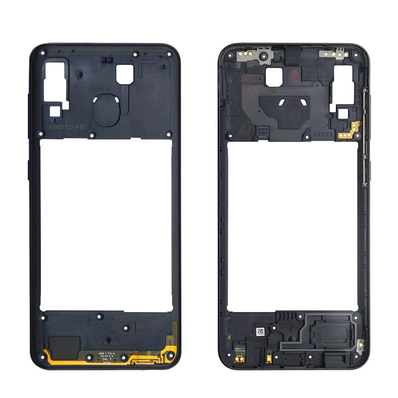 Housing Middle Frame Bezel replacement parts For Samsung Galaxy A20 A30 A40/A210 A50 Middle Plate Cover