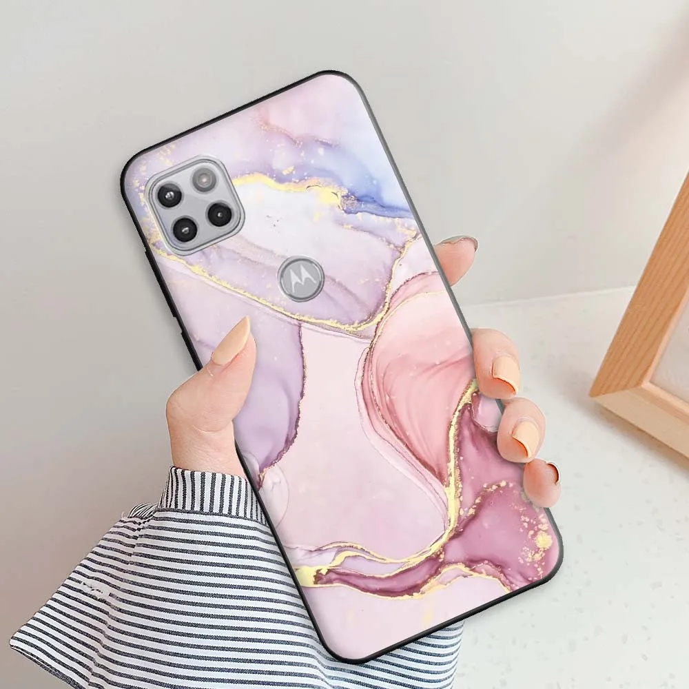 For Motorola Moto One 5G Ace Case XT2113-2 6.7" Cases for Moto One 5G Ace Protective Silicone Soft Cover One 5G Ace Capa