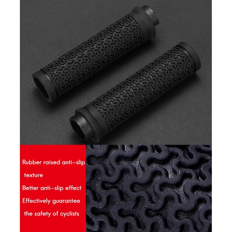 Mzyrh Fiets Handvat Bar Grips Super Zachte Enkelzijdig Vergrendeling Fiets Stuur Cover Voor Mtb Racefiets Vouwfiets