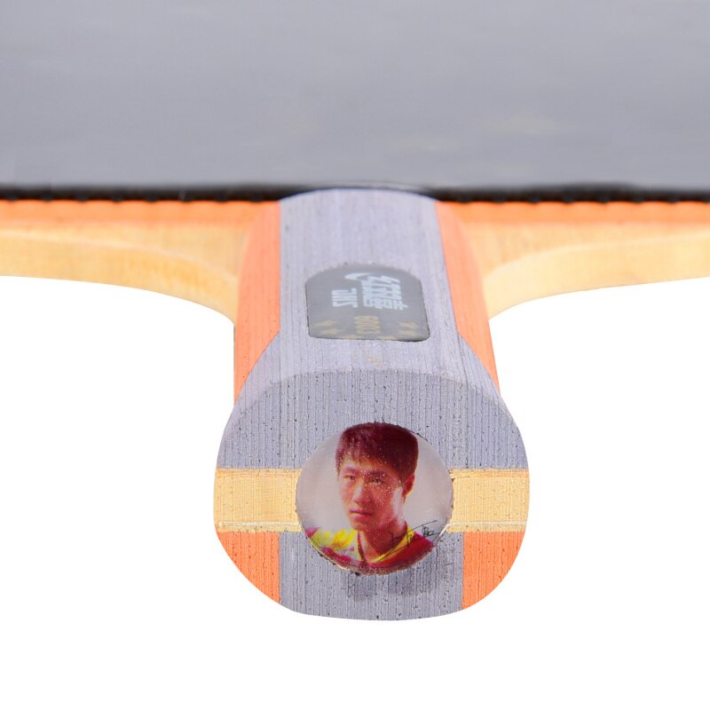 Original Dhs 6003 6007 (6 Star) Fl Long Handle Table Tennis Racket With Case Racket Sports Indoor Sports Pimples Out