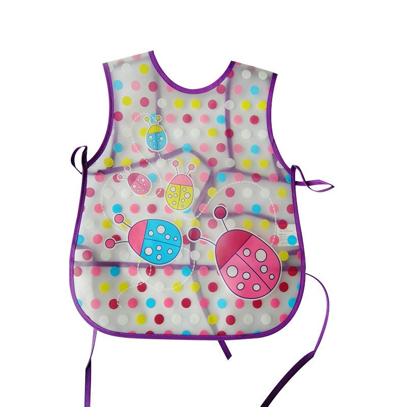Baby Slabbertjes - EVA Plastic Waterdicht - Cartoon Print - Voeding Smock voor Peuters: 11