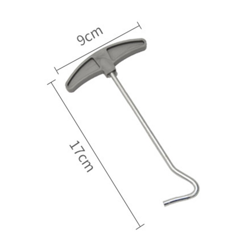 Camping Tent Peg Stake Hammer Puller Extractor Nail Puller Metal Awning Stakes Hooks Remover Lifter Pro