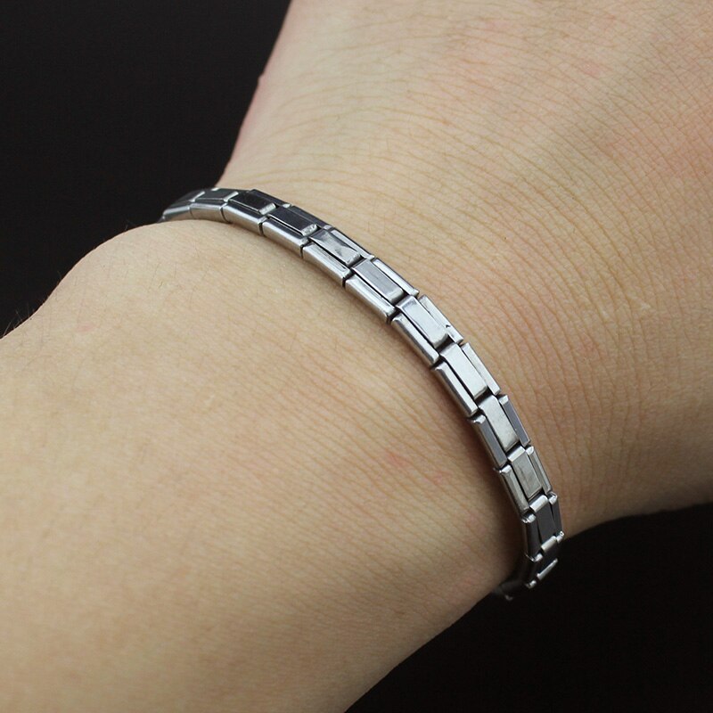 Hapiship Jewelry 5mm Width Thin Stainless Steel Bracelet Bangle For Women/Men's XK001