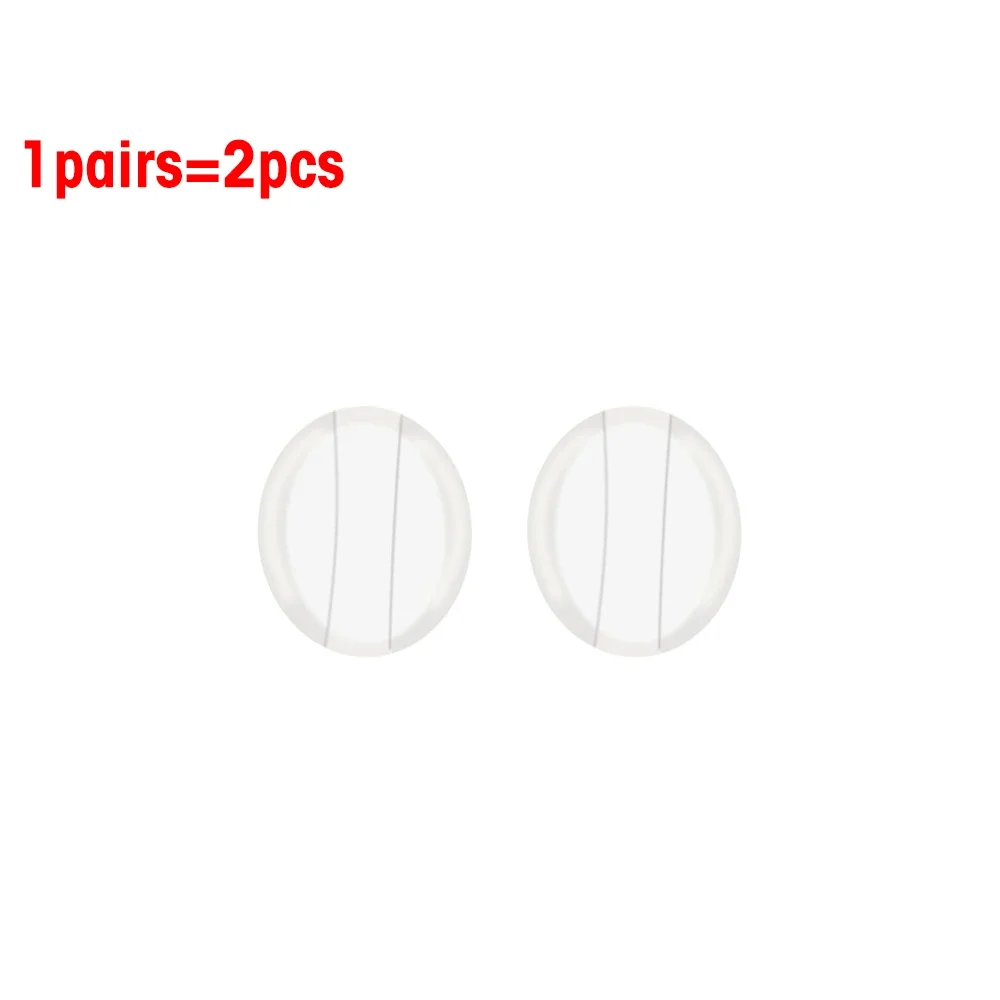 10Pcs Transparent Silicone Anti-slip Eyeglass Ear Hooks Round Retainer Holder Elastic Glasses Ear Hook EyeGlasses Accessories: Other