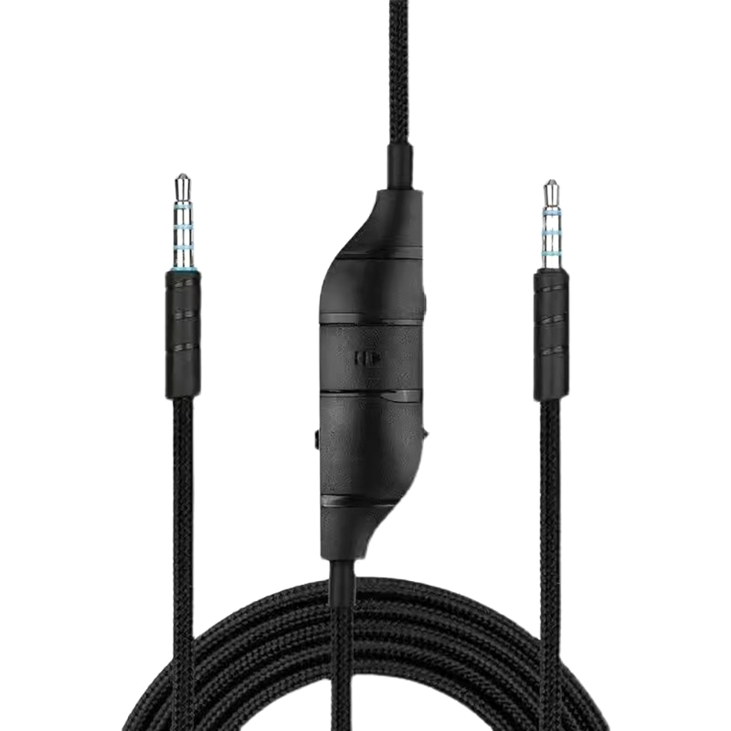 Nowa linia przewód Audio kabel słuchawek zamiennik do Logitech- G633 G635 G933 G935 słuchawki dla graczy z tuningiem