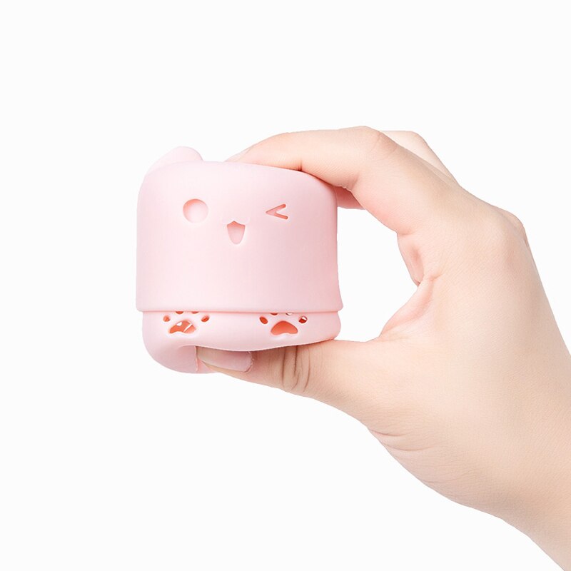 Esponja de silicona para maquillaje con forma de gato, caja de secado de huevos para maquillaje de belleza, caja de esponjas portátil para cosmética, Estuche de transporte, licuadora, soporte de esponja