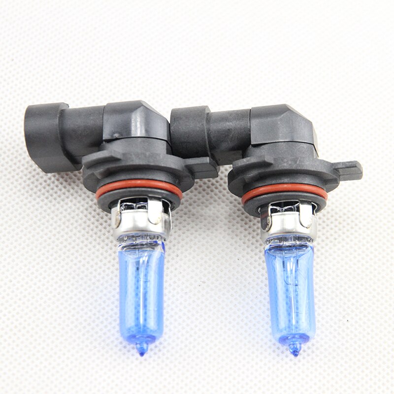 2X 9012 HIR2 9012 Ll Halogeen Koplamp Lampen 12V 55W 6500K Xenon Look Wit Paar blauw Glas Auto-Styling