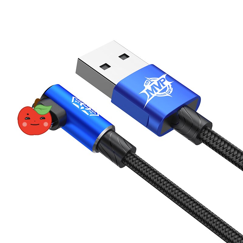 Baseus 90 Graden Usb Kabel Voor Iphone 11 Pro Max Snelle Opladen Data Koord Mobiele Telefoon Kabel Voor Iphone Xs max Xr 8 7 6 6S 5 Ipad: Blue / 1m