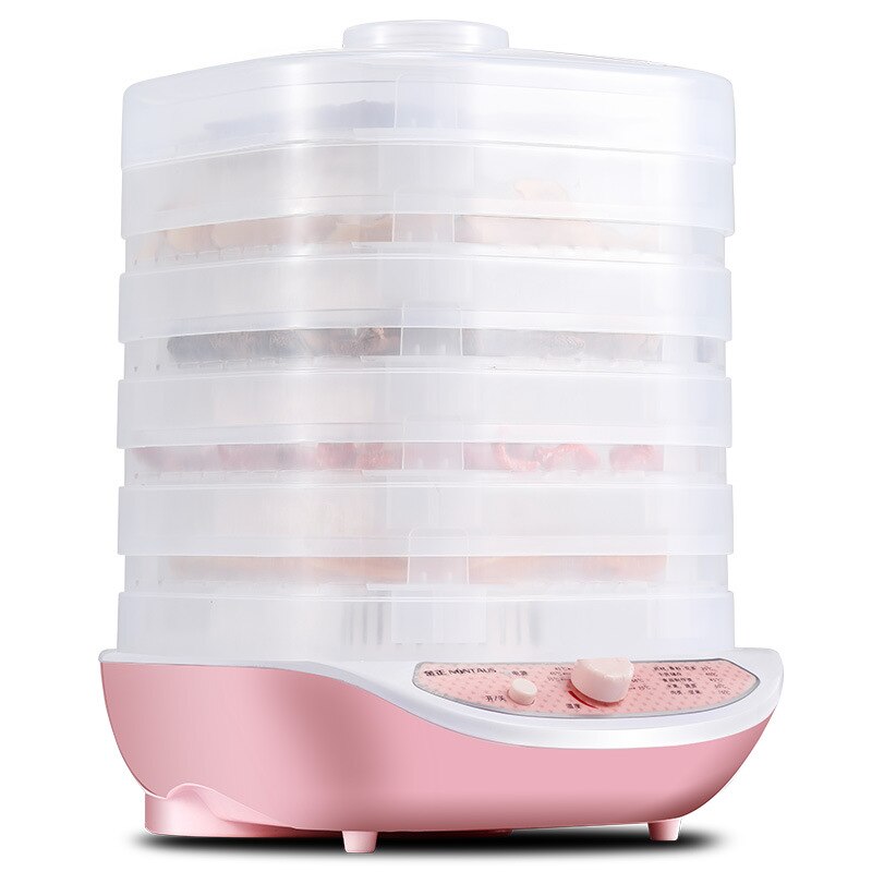 Secador de alimentos máquina de frutas secas, deshidratación de carne, frutas y verduras, secador de aire de 5 capas, 220V, máquinas de secado de té de hierbas para el hogar