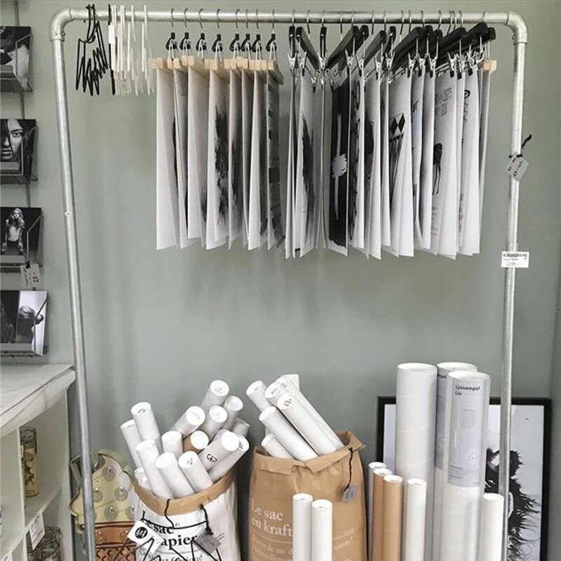 3/6Pcs Hanging Picture Clips Solid Wooden Clip Paper Picture Holder Wall Hanging Photo Frame Seamless Hanger Home Decoration