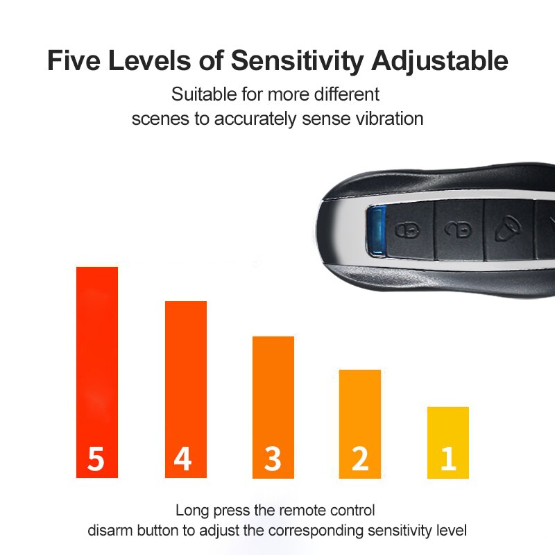 Security Alarm 150dB Draadloze Anti-Diefstal Trillingen Draadloze Motorfiets Fiets Waterdichte Beveiliging Alarm Met Afstandsbediening