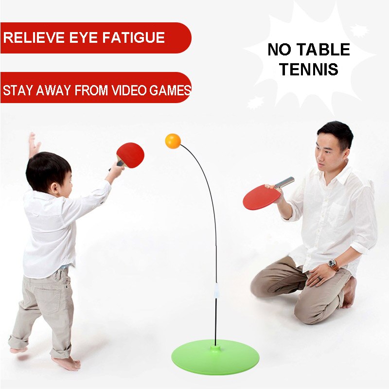 Tables Tennis Rebound Trainer PingPong Training Equipment Rebound Shaft Rapid Backbound Machine XD88