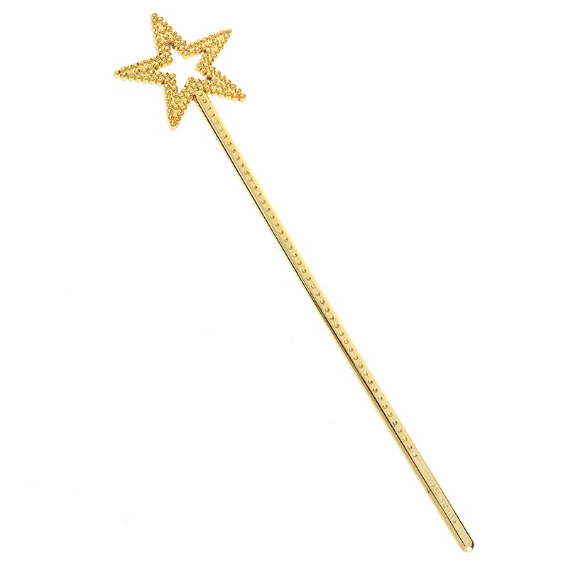 Fee Stok Grote Zilveren Prinses Hoek Wand Jurk Voor Kinderen Meisjes Kerst: Goud