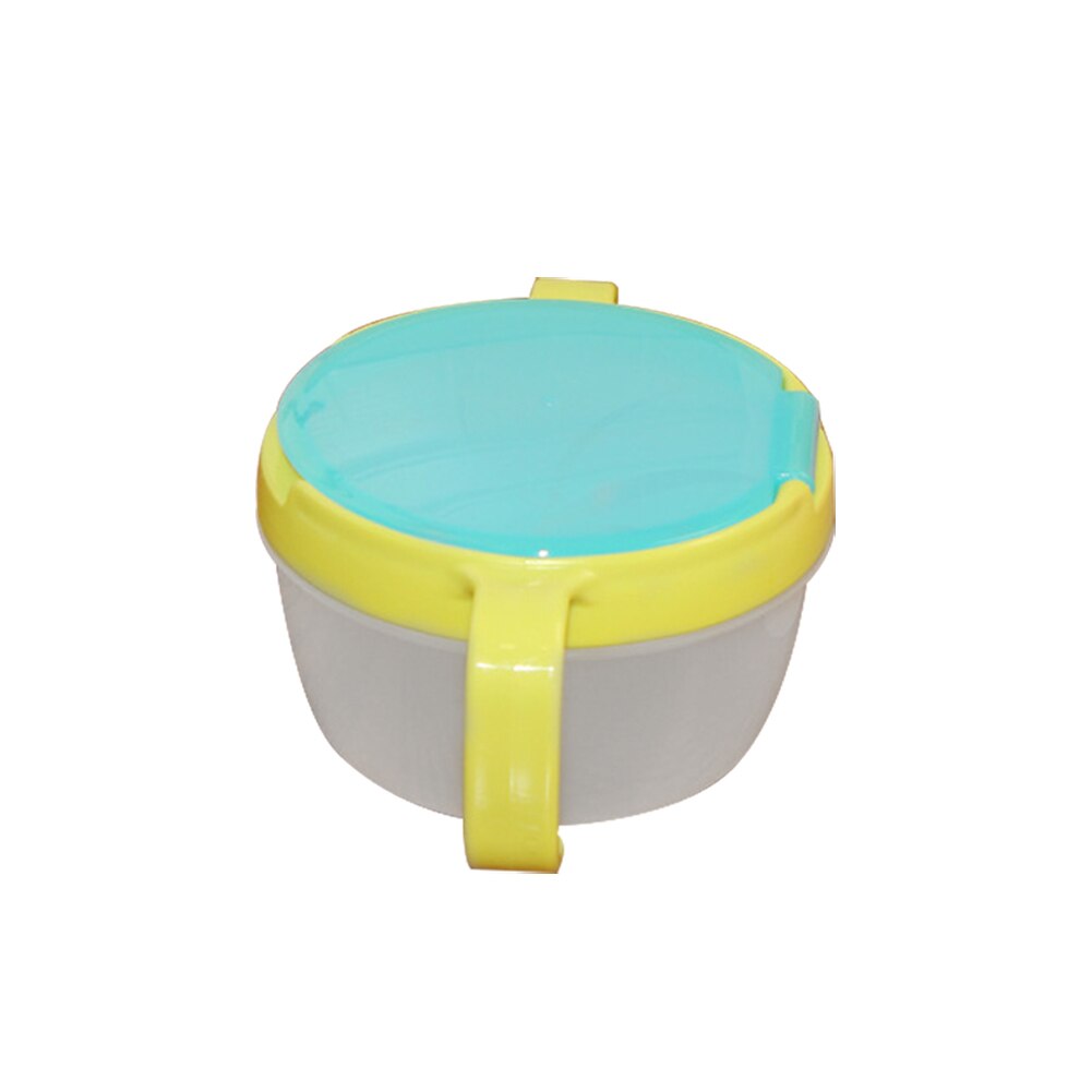 Duurzaam pp en eva materiaal duurzame dubbele handgrepen snoep snack voedsel anti-val baby kom kinder eetgereedschap eenvoudig schoon te maken: Groente