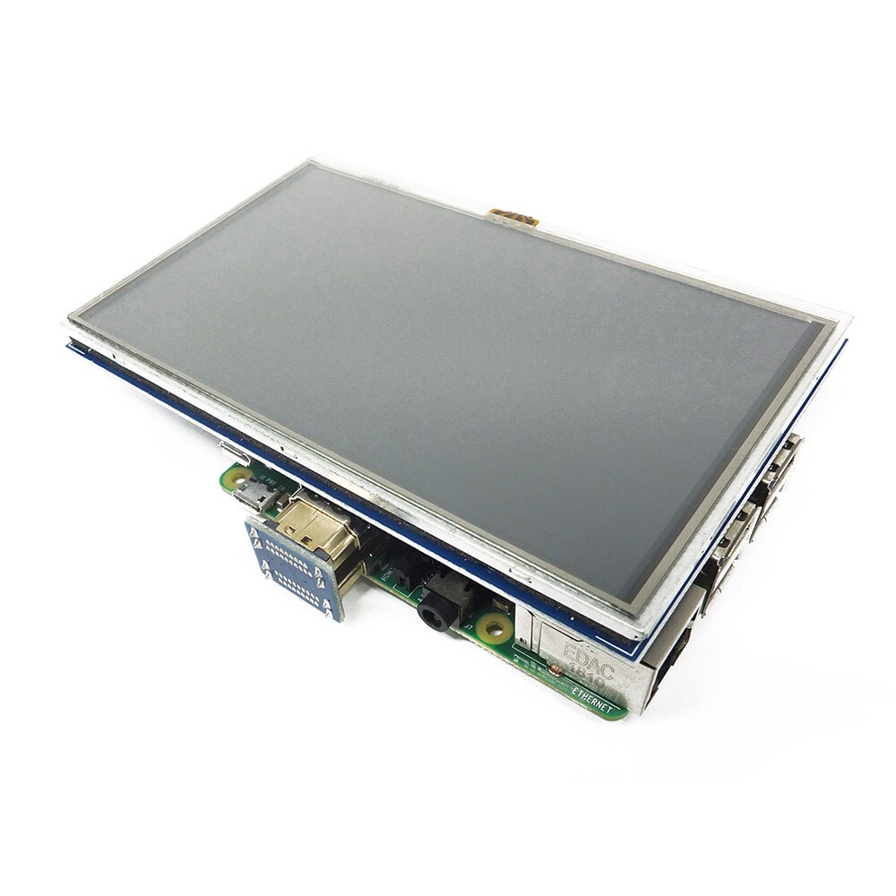 Raspberry Pi 4 modèle B 5 pouces, écran tactile TFT LCD Module + compatible avec Raspberry Pi 4 modèle B/3B +/3B
