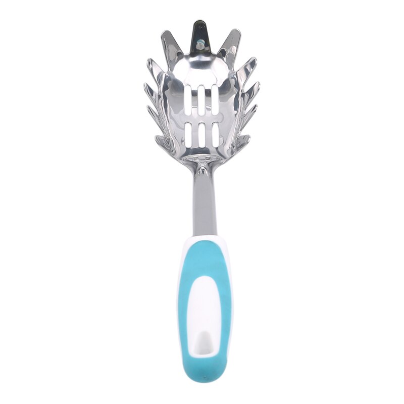 Praktisch Voor Pasta Noodle Lepel Pasta Scoop Vergiet Noodle Spaghetti Pollepel Schuimspaan Keuken Gadgets Voor Keuken: Blue