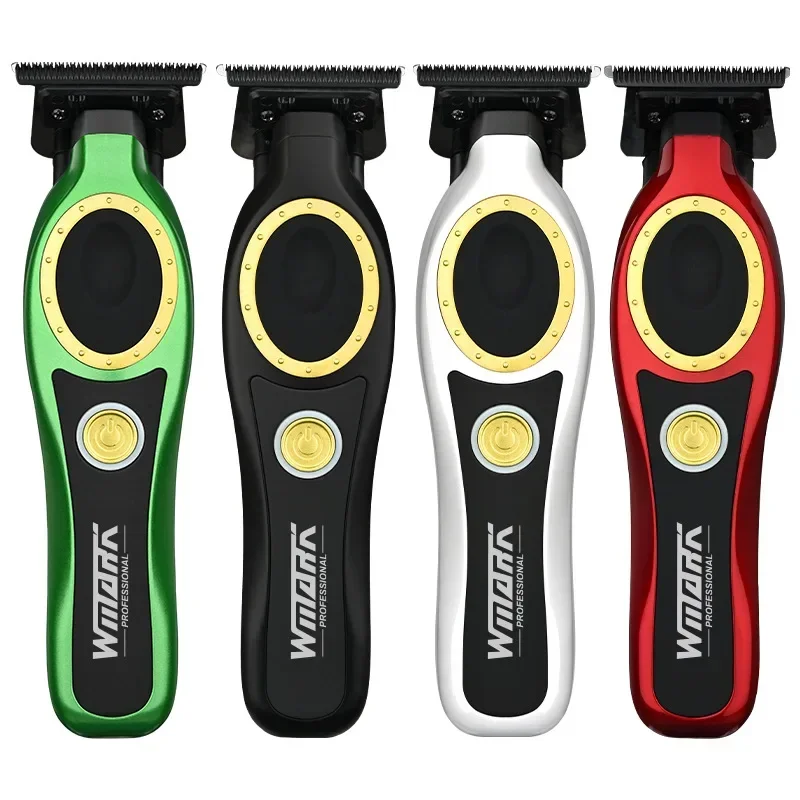 Electric Clippers WMARK NG-7230 Men's Oil Head Engraving Scissors Charging Base Hair Salon