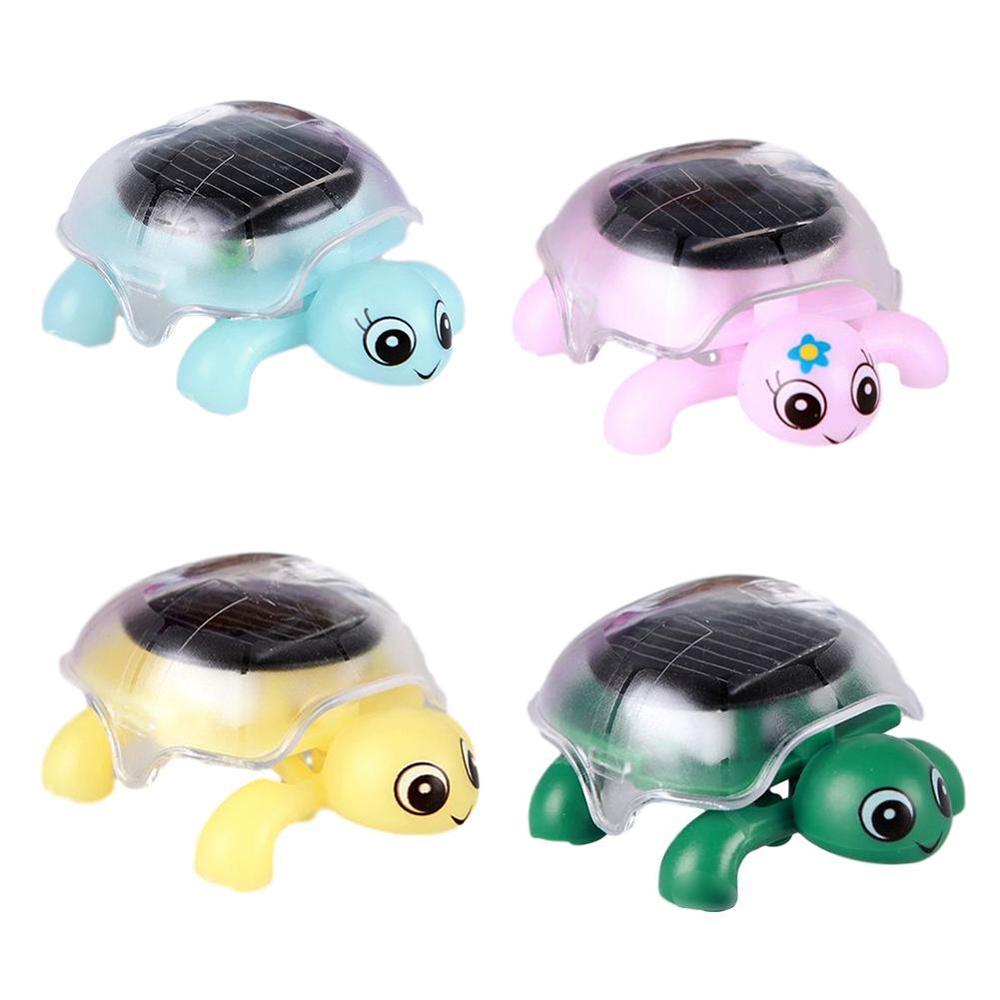 Novelty Fun Dier Speelgoed Solar Mini Creeper Schildpad Kinderen Vroege Onderwijs Speelgoed Voor Kinderen Solar Schildpad