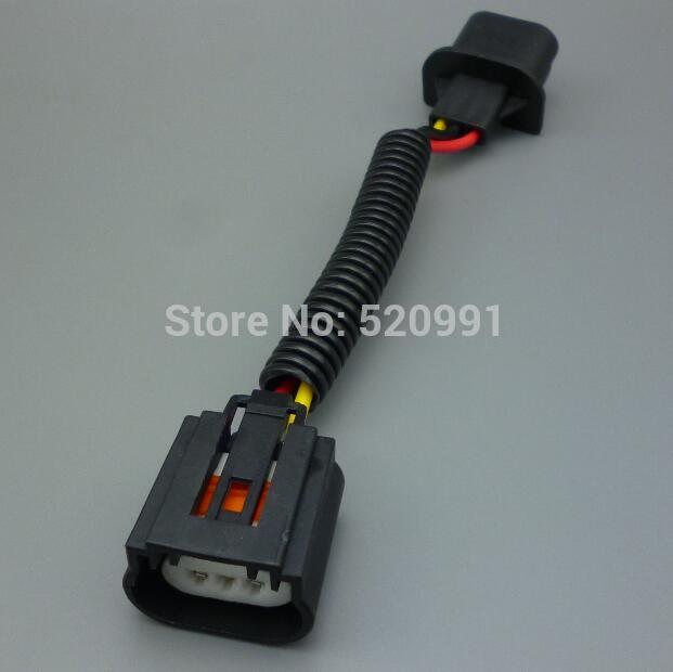 shhworldsea 1PCS H13 9008 Headlight Bulb Male female Wire Harness Connector Wiring Plug Socket Adapters H13 Bulb Holder: h13 ceramic
