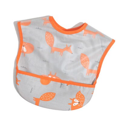 Pudcoco Zuigelingen Baby Jongens Meisjes Feeding Spuugdoekjes Slabbetjes Schort Waterdichte Eva Lunch Bib Cartoondruk Slabbetjes: D