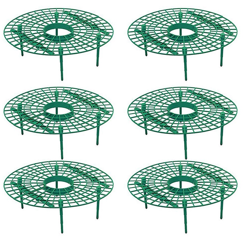 6Pcs Plant Plastic Tool Strawberry Growing Circle Support Rack Farming Frame Gardening Vine