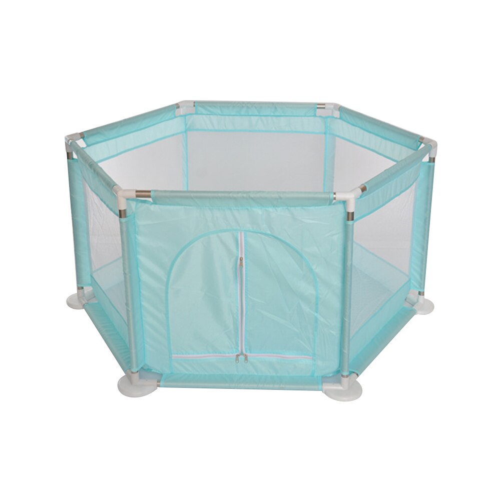 freundlicher's Sechseckigen Laufstall Playard Spielzeug Waschbar Ozean Ball Schwimmbad-einstellen Für Babys/Kleinkind/Neugeborene/Kleinkind Sicher krabbeln: Grün