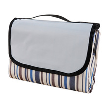 150 x 200cm vattentät hopfällbar sovmatta picknickmatta utomhuscamping strand fuktsäker filt bärbar matta vandring stranddyna