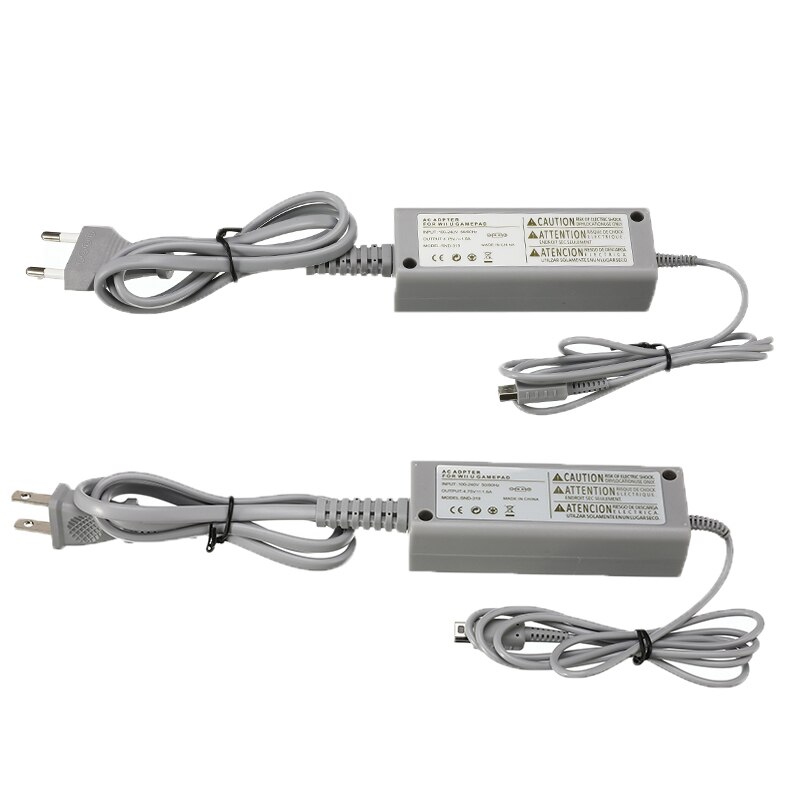 AC Charger Adapter voor Nintendo Wii U Gamepad Controller joystick US/EU Plug 100-240V Thuis Muur voeding