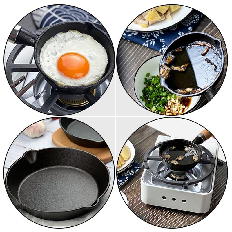 1pc Praktische Braten Pfanne Eisen Pfannkuchen Pfanne Mini Pfanne Hause Kochen Utensil Küche Gerät setzt Cocina Gerät Conjuntos