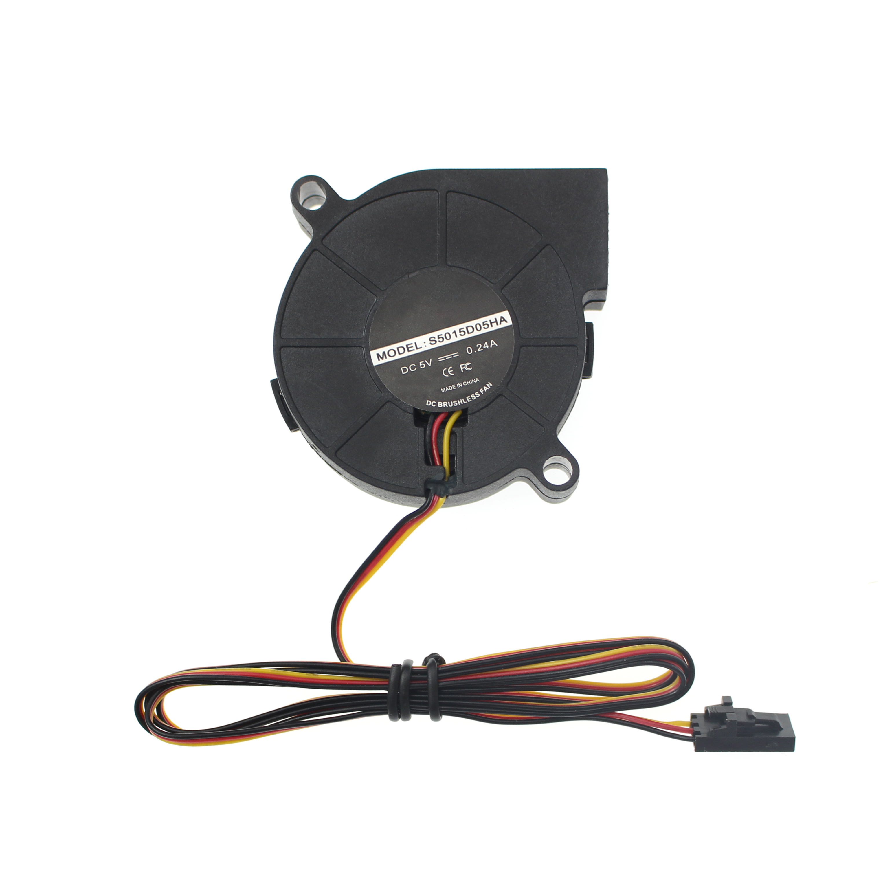 FYSETC Prusa Mini 3D drukarki części DC 5V 5015 50mm wentylator łożysko ślizgowe przedni wentylator chłodzący chłodnicy