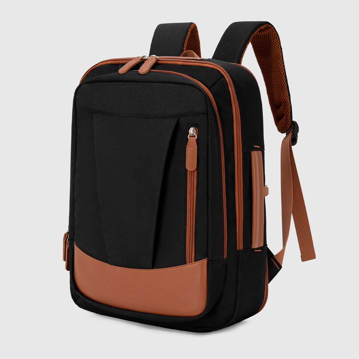 Backpack for Women Simple Business Computer Backpack Outdoor Large Capacity Travel Bag Student School Bag for Boys: black