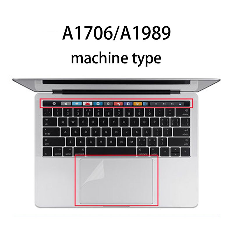 Touchpad Schutz Film Aufkleber Schutz für Apfel Macbook Luft 13 Profi 13,3 15 Retina berühren Bar 12 berühren Pad Laptop zubehör: Rosa