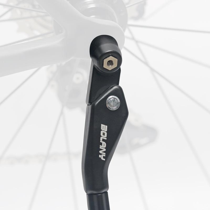 HiMISS Bicycle Kickstand Adjustable Aluminum Bike Side Folding Cycling Side Stand Parking Leg Rod Mountain Road Bike Parts