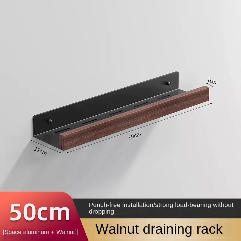 Houten Badkamerplank, Opberghouders Rek Aan De Muur Gemonteerde Badkamerplanken, Opbergrek Voor De Badkamer: plum